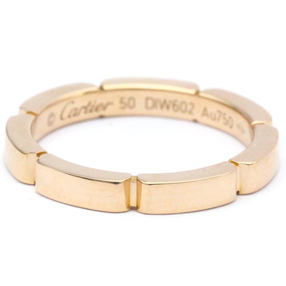 Cartier Maillon Panthere Pink Gold (18K) Fashion Diamond Band Ring Pink Gold - Picture 4 of 10